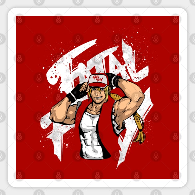 TERRY BOGARD Sticker by berserk